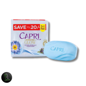 CAPRI MOISTURISING NOURISHING BLUE WATER SOAP 140 3 IN 1