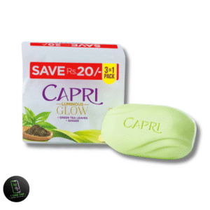 CAPRI MOISTURISING NOURISHING GREEN TEA SOAP 140 G 3 IN 1