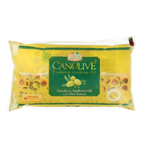 CANOLIVE COOKING OIL POUCH 1LTR