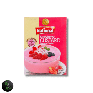 NATIONAL STARWBERRY CUSTARD POWDER 120G