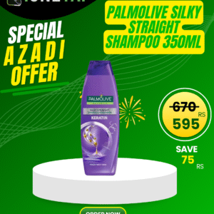 PALMOLIVE SILKY STRAIGHT SHAMPOO 350ML