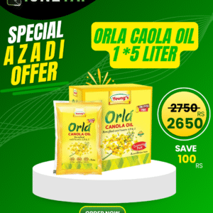 ORLA CANOLA OIL 1 X 5 LITER