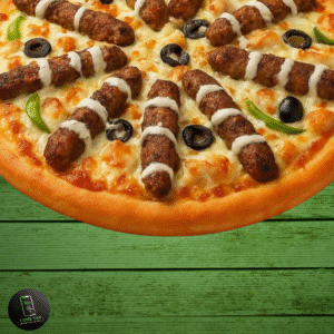 CHICKEN KEBAB PIZZA LARGE (CRT)