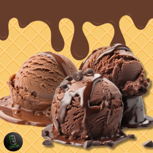ICE CREAM CHOCOLATE 3 SCOOP (CRT)