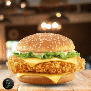 ZINGER CHEESE BURGER (ZA)